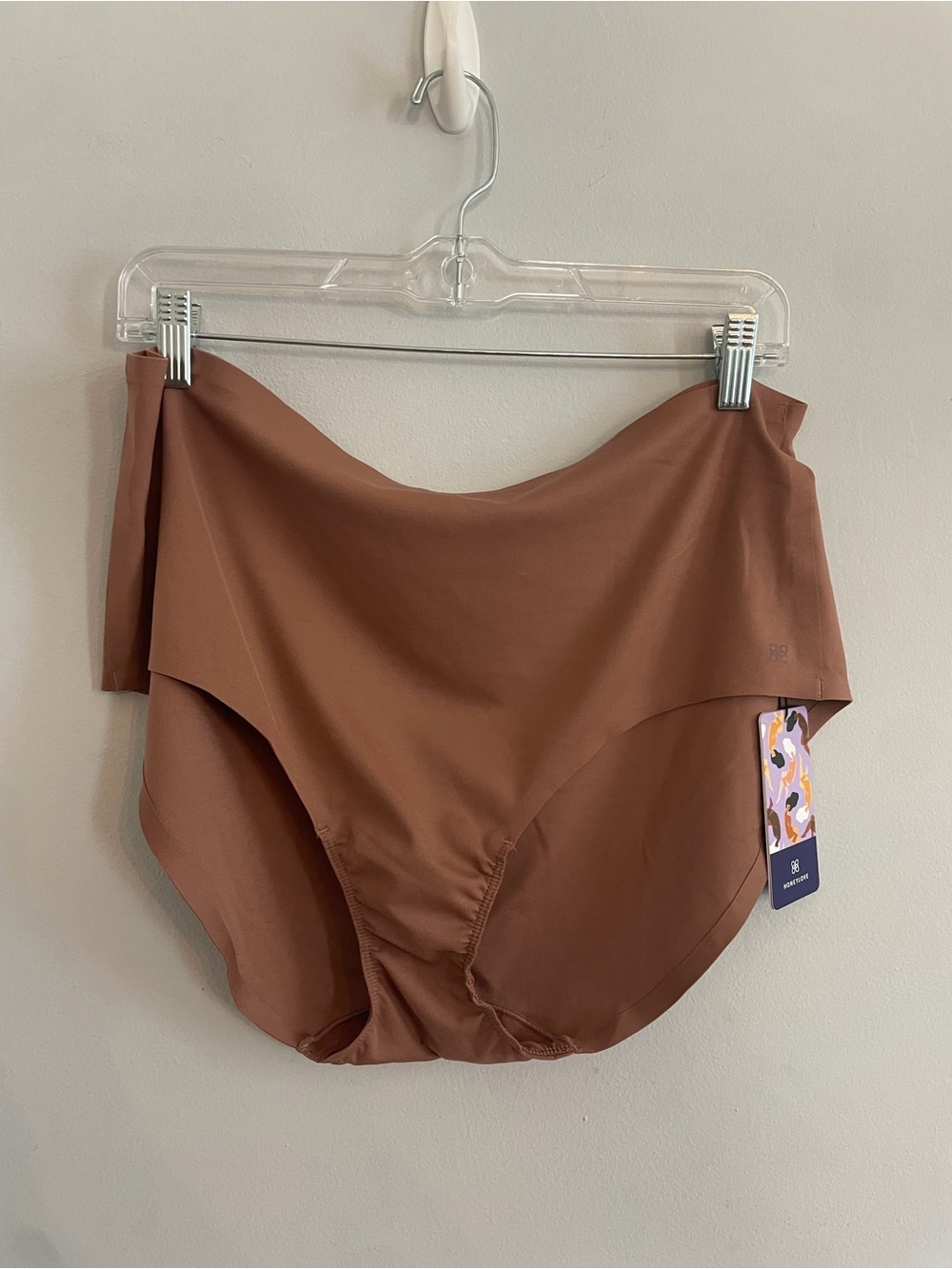 NWT Honeylove Softform High Rise Brief 3X Brown